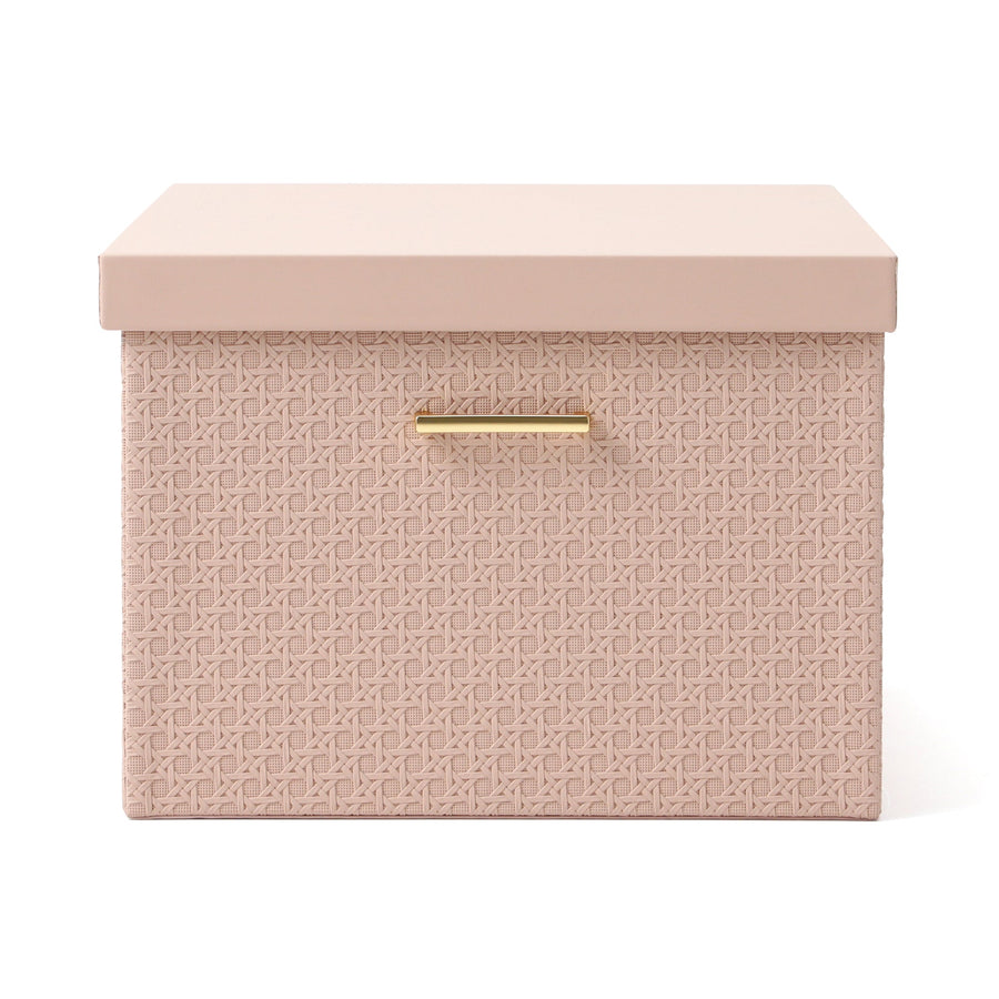 エンボス 大型ボックス L ピンク