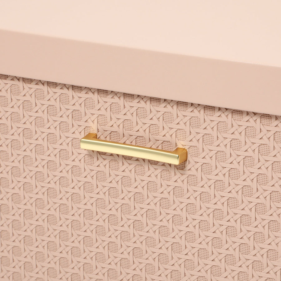 エンボス 大型ボックス L ピンク