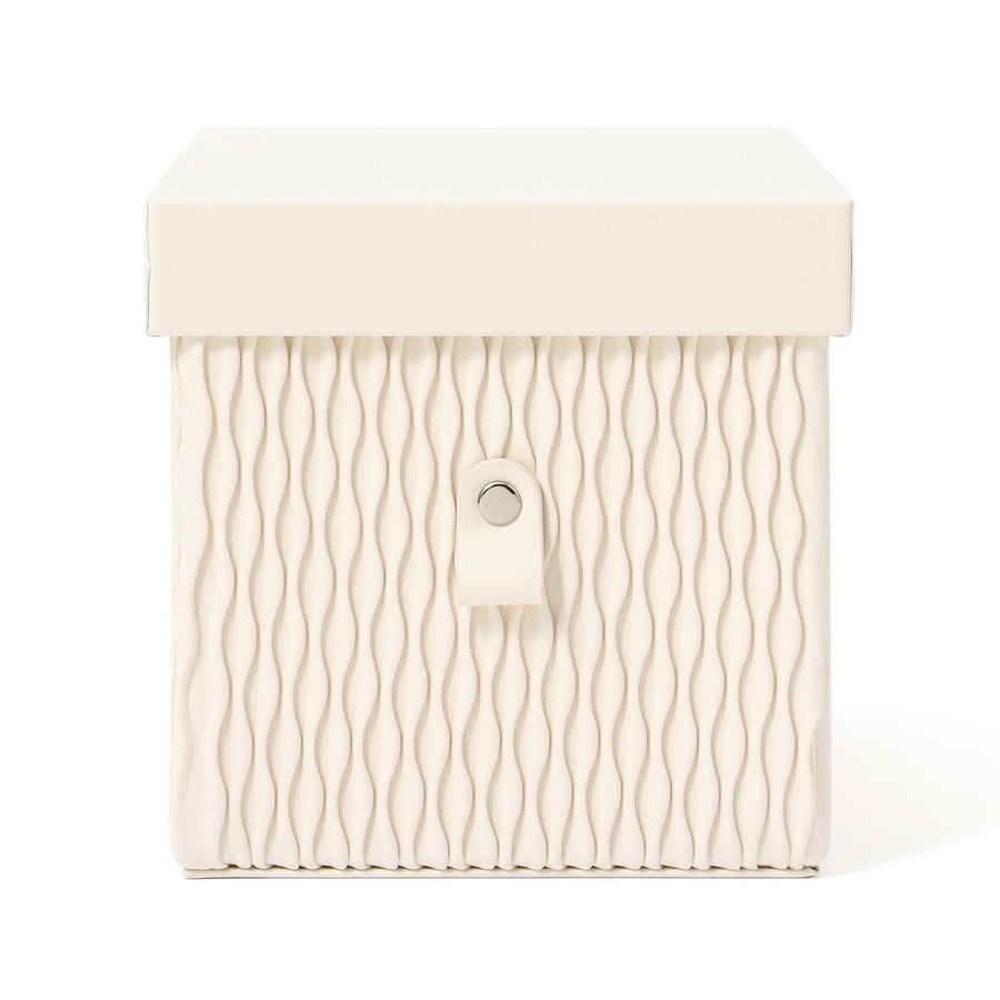 ウェーブ ボックス S アイボリー