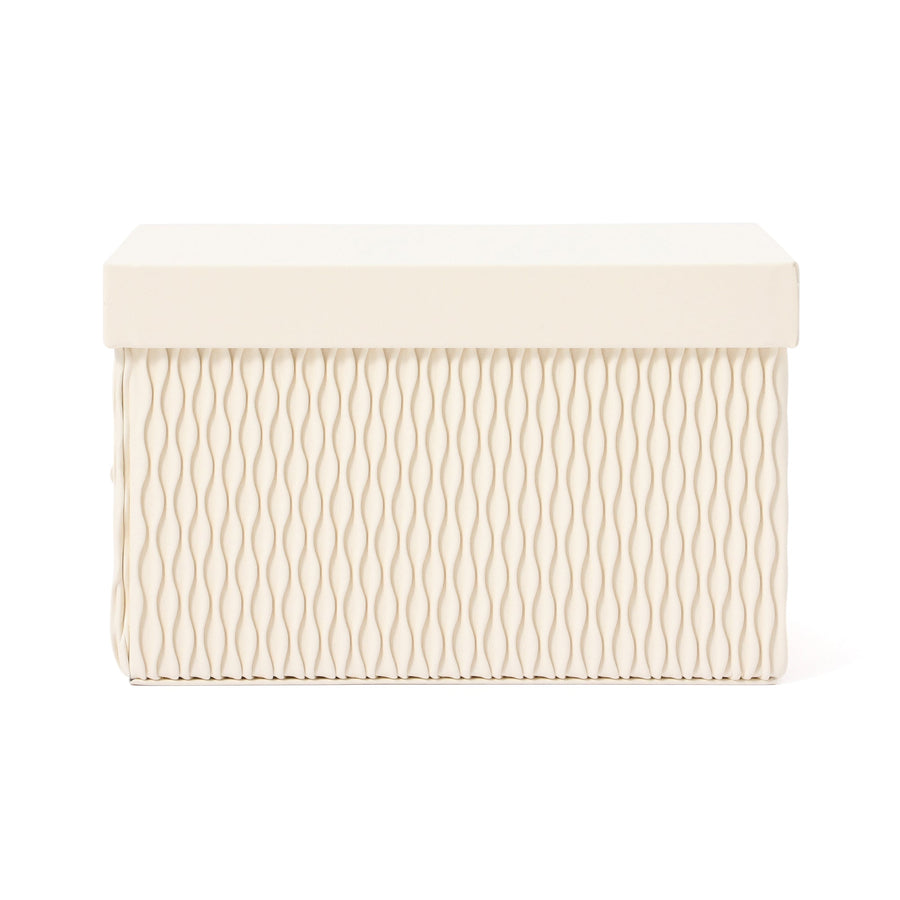 ウェーブ ボックス S アイボリー