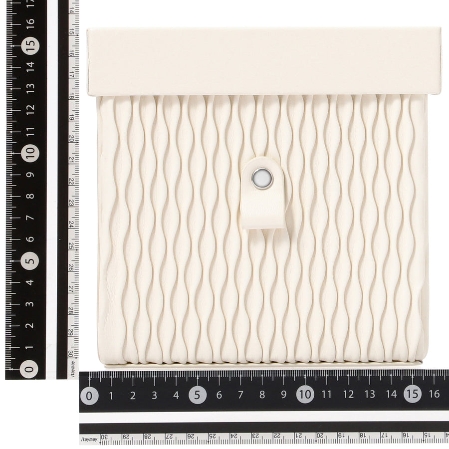 ウェーブ ボックス S アイボリー