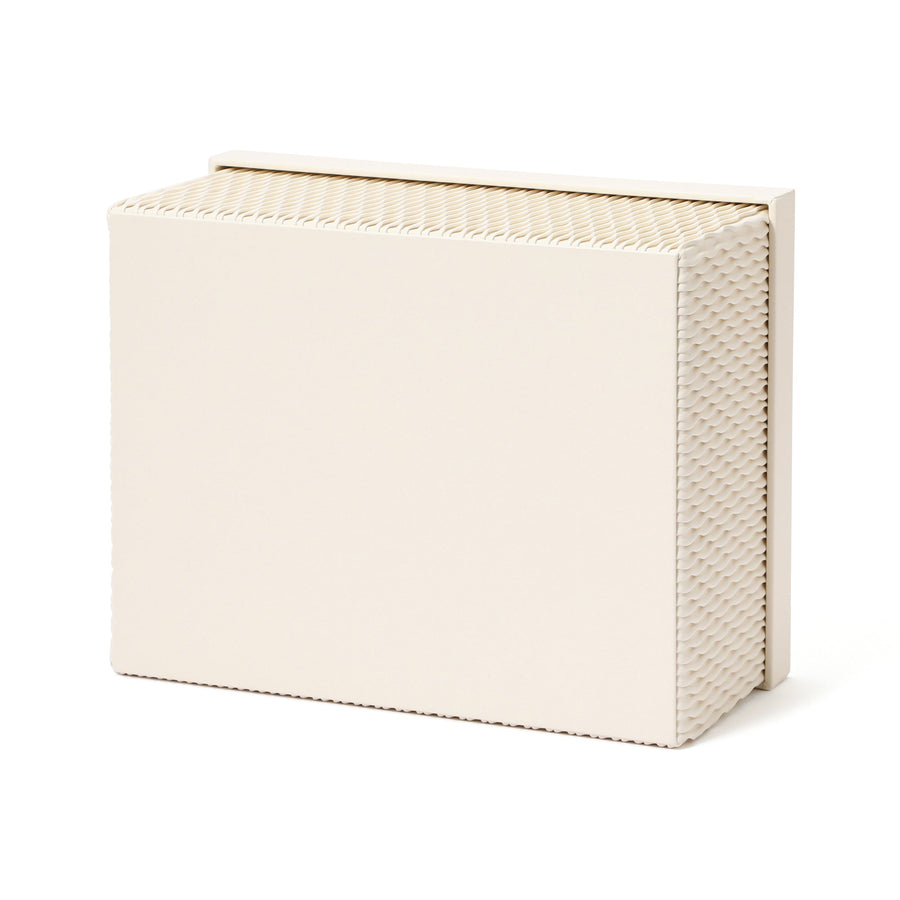 ウェーブ ボックス L アイボリー