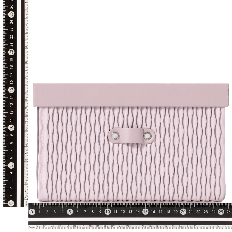 ウェーブ ボックス L パープル