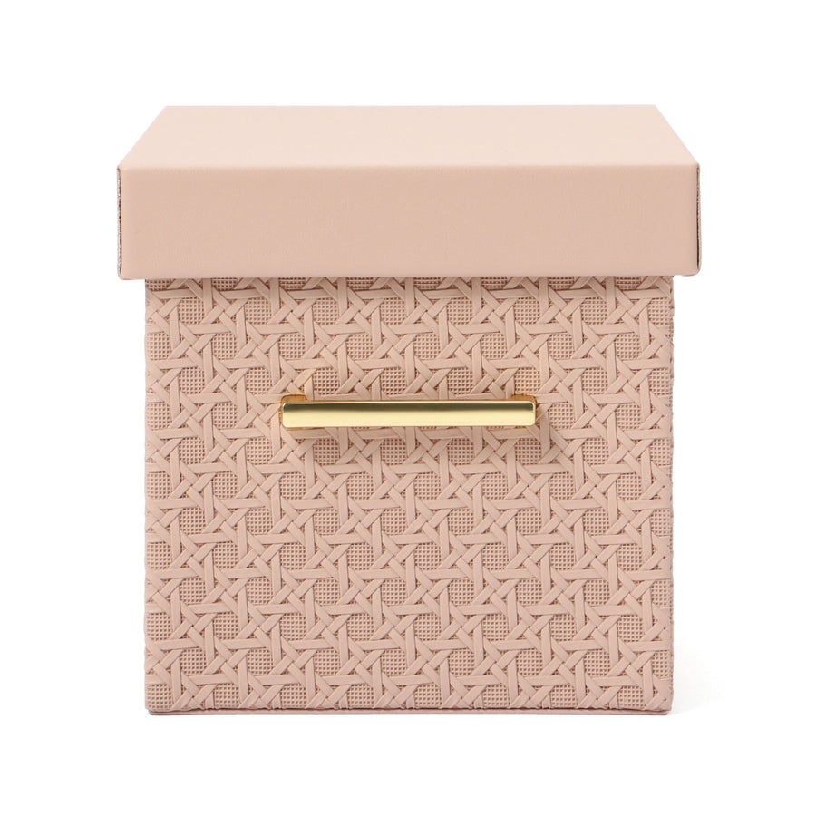 エンボス ボックス S ピンク