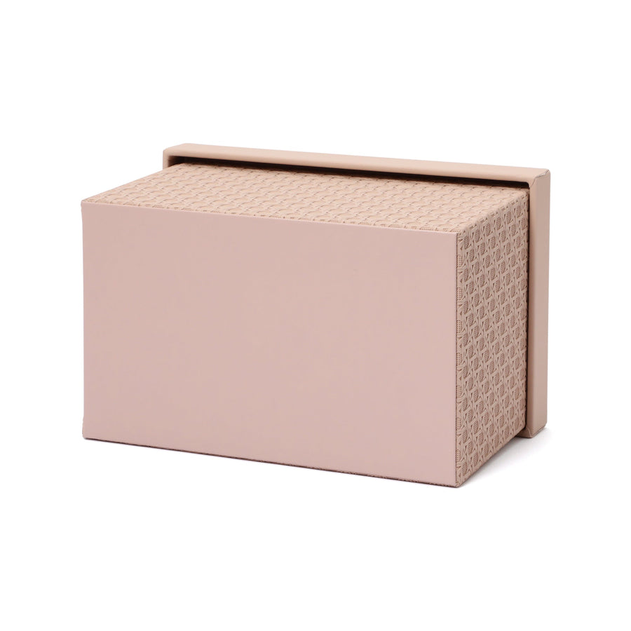 エンボス ボックス S ピンク
