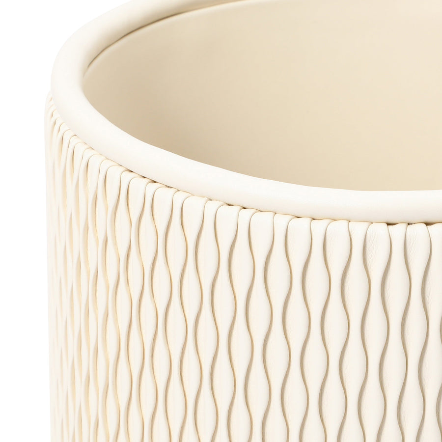 ウェーブ ダストボックス M アイボリー