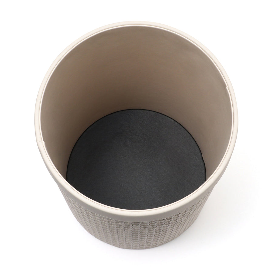 エンボス ダストボックス M アイボリー