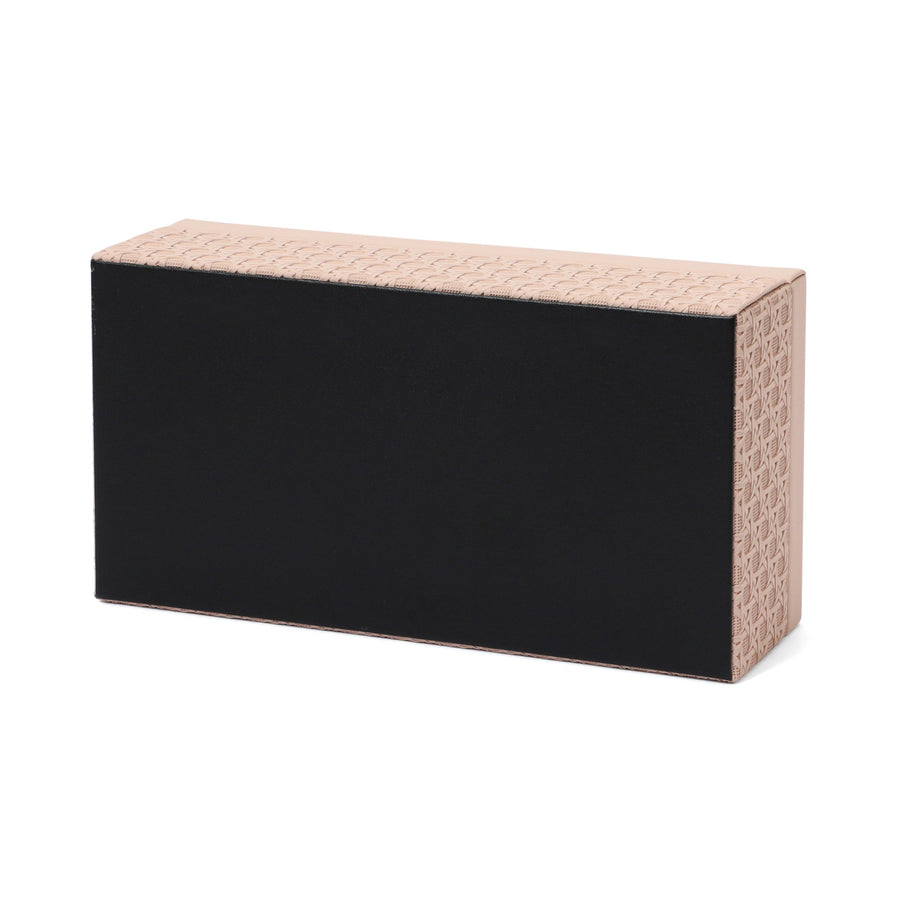 エンボス ティッシュボックス ピンク