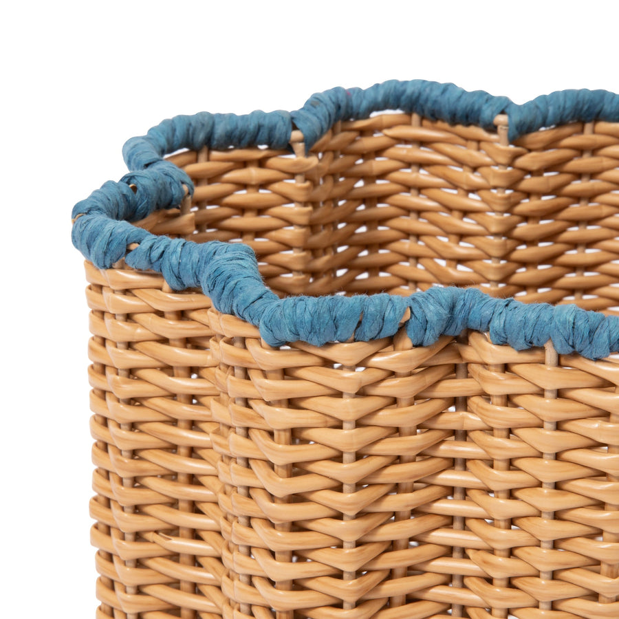 パイピング バスケット S ブルー