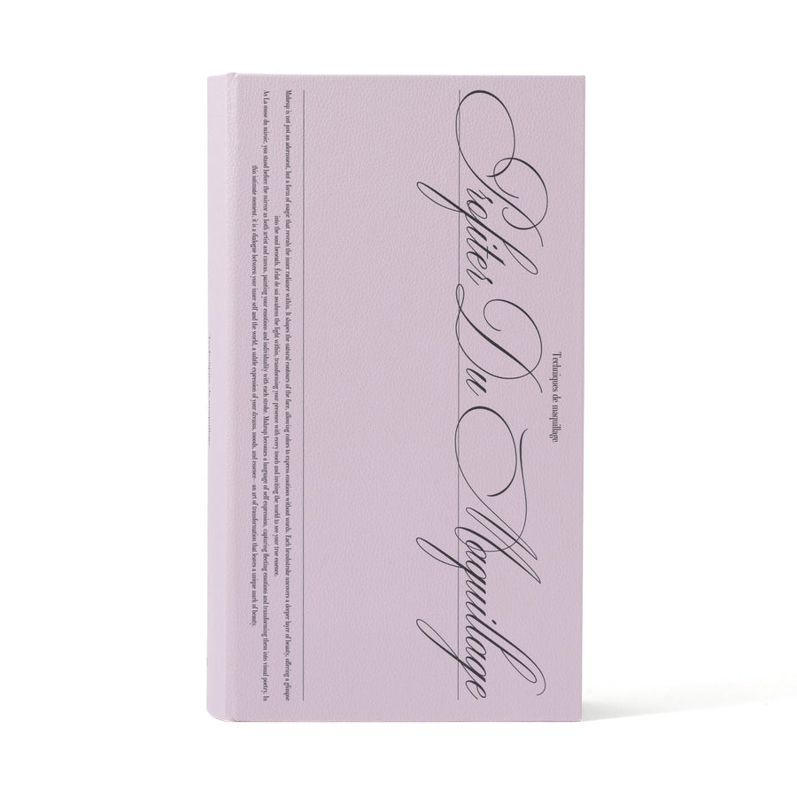 ブック ティッシュボックス タイポグラフィ ライトピンク