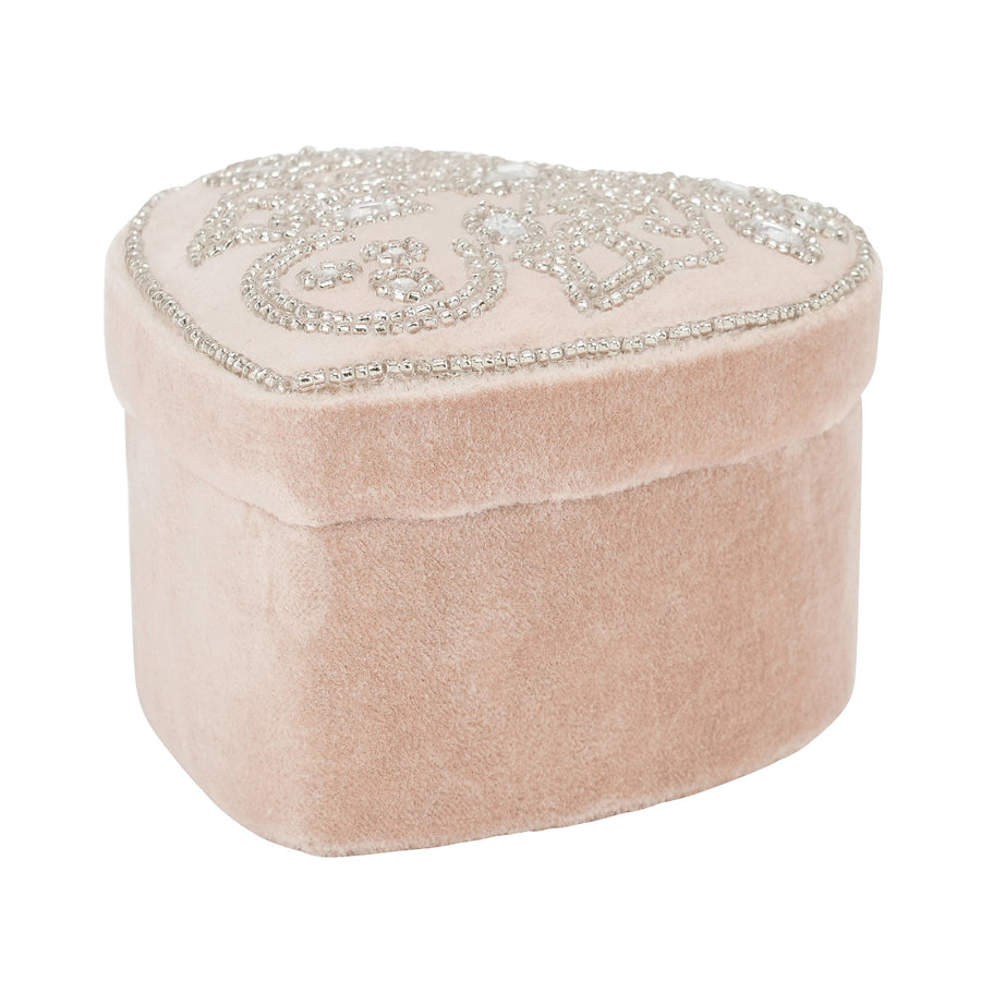 ビーズ刺繍 マルチボックス ピンク