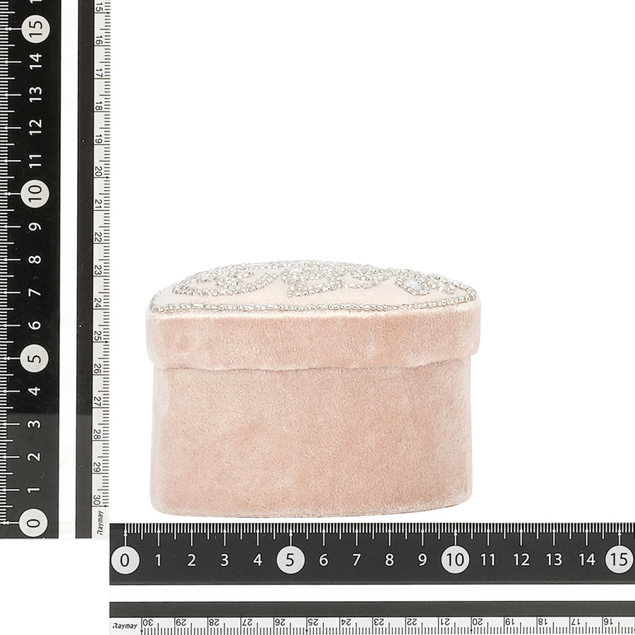 ビーズ刺繍 マルチボックス ピンク