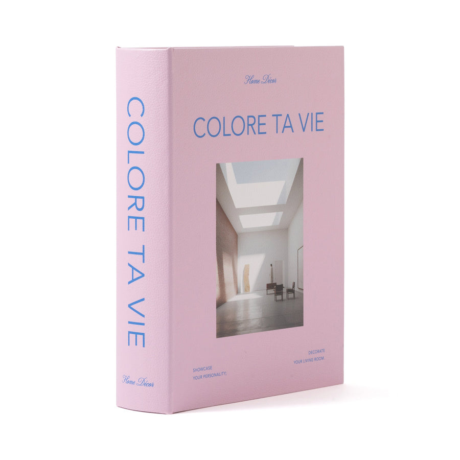 ブックボックス インテリア M ピンク