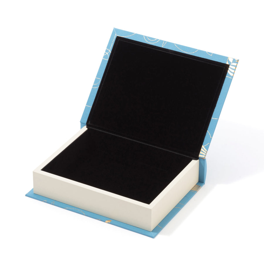 ブックボックス オブジェ M ブルー