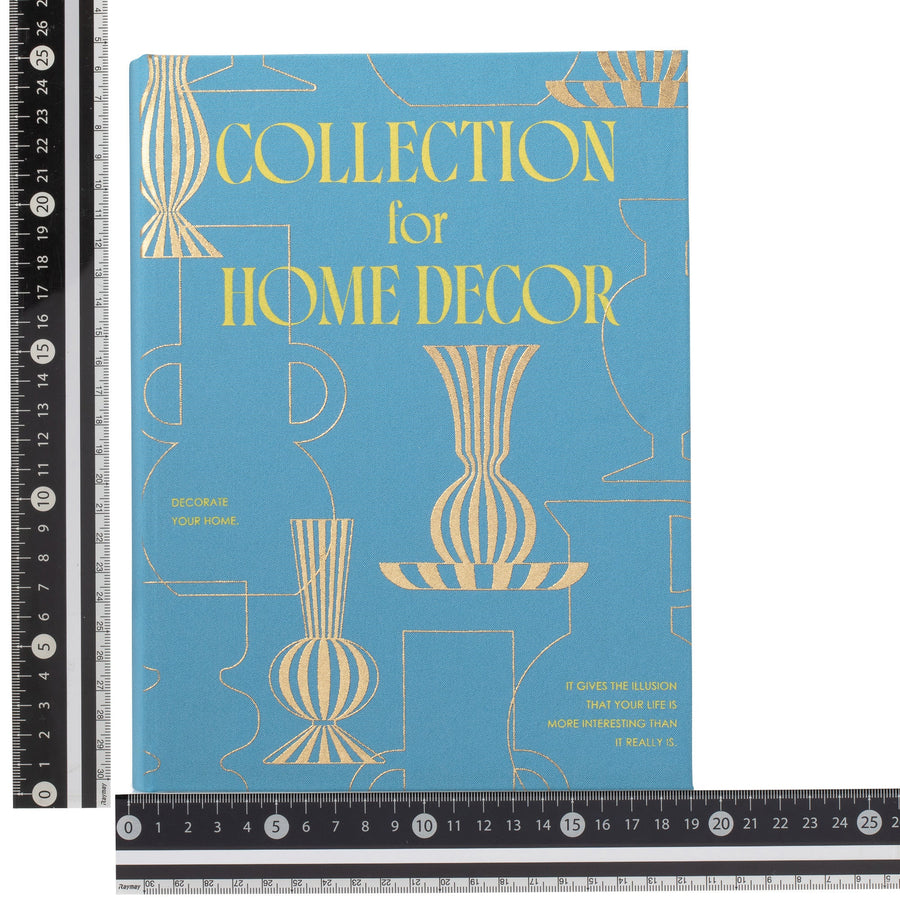 ブックボックス オブジェ M ブルー