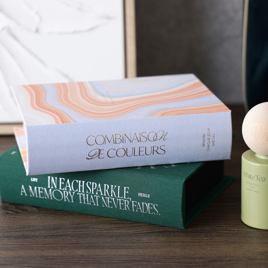 ブックボックス マーブル S オレンジ