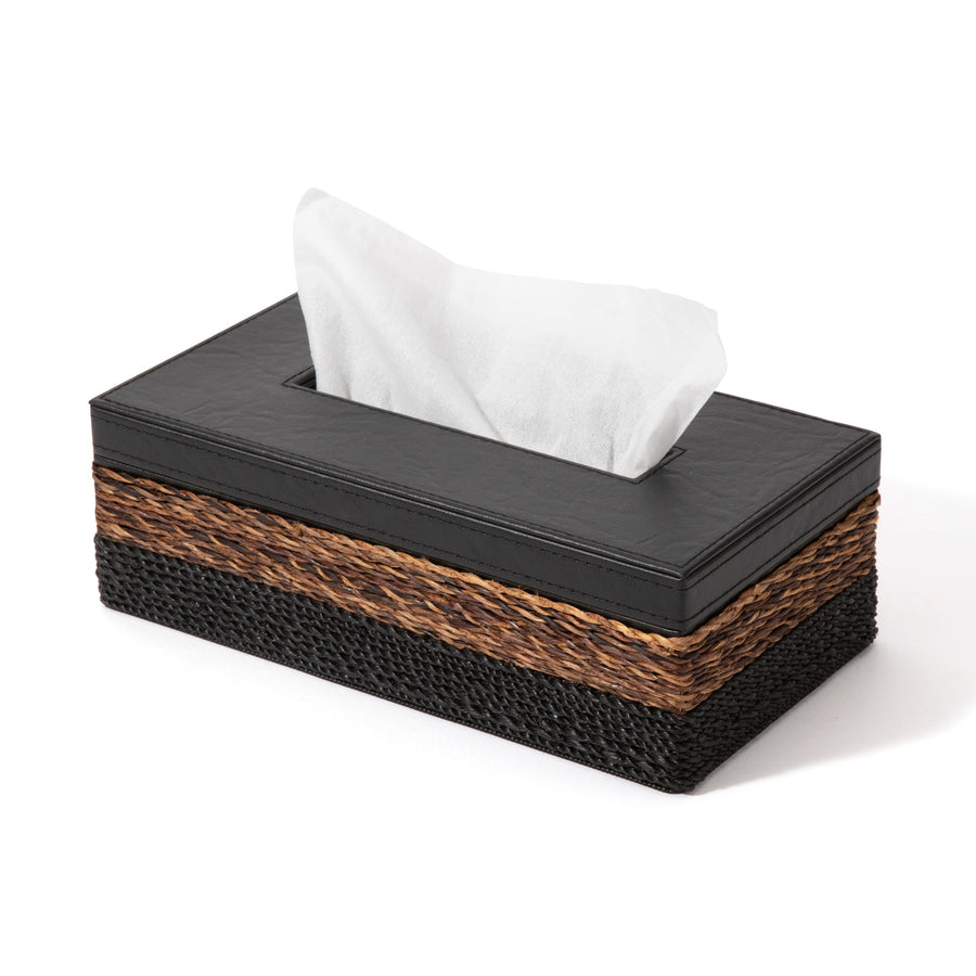 Tissue Box Duo Black