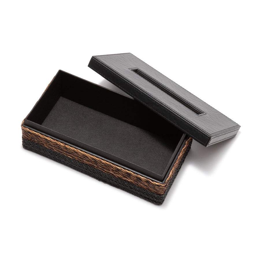 Tissue Box Duo Black