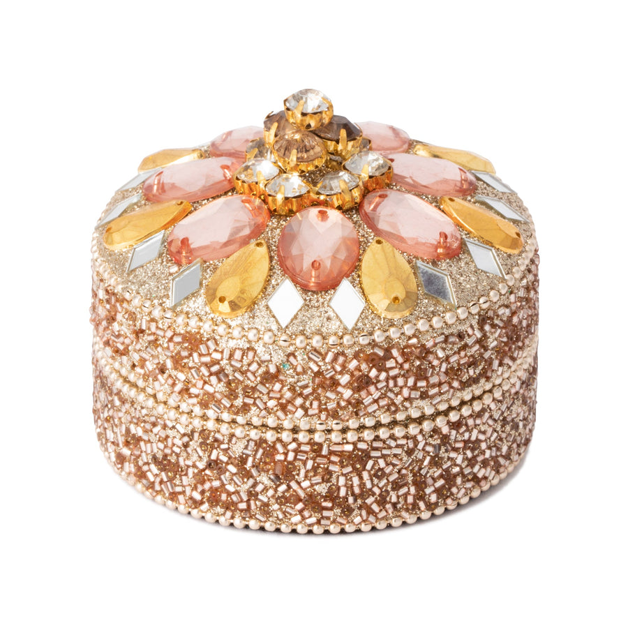 Jewel Mini Case Pink &amp; Gold