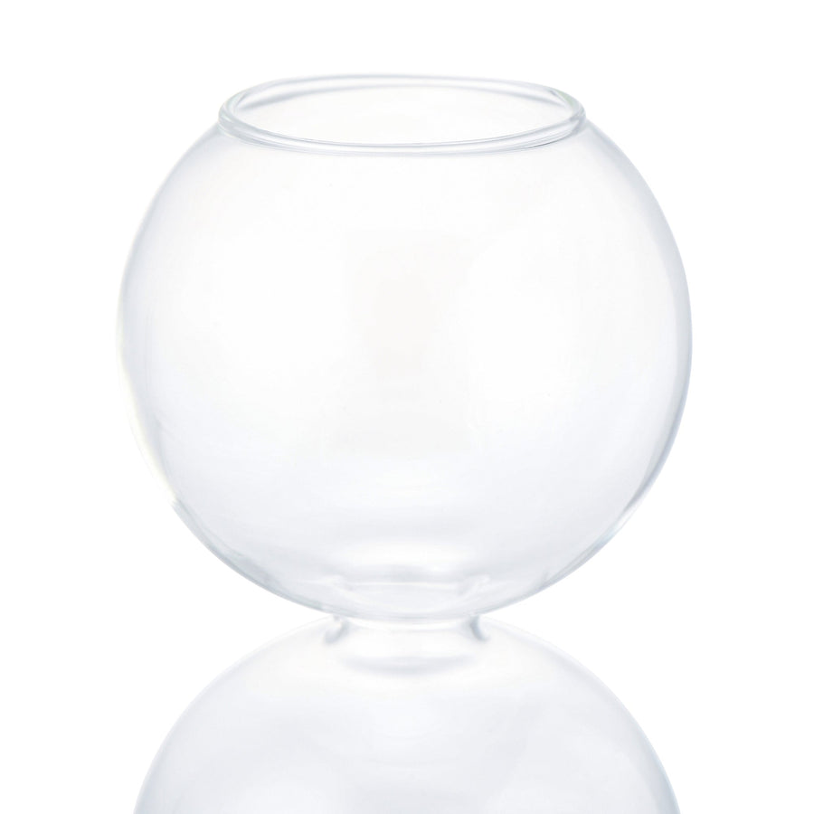 バブルガラス フラワーベース M クリア