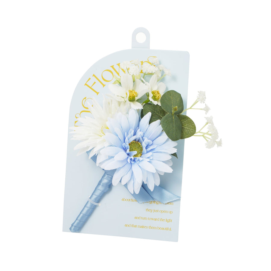 プチブーケ ガーベラミックス ブルー【2025年春夏モデル】