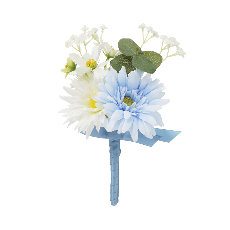 プチブーケ ガーベラミックス ブルー【2025年春夏モデル】