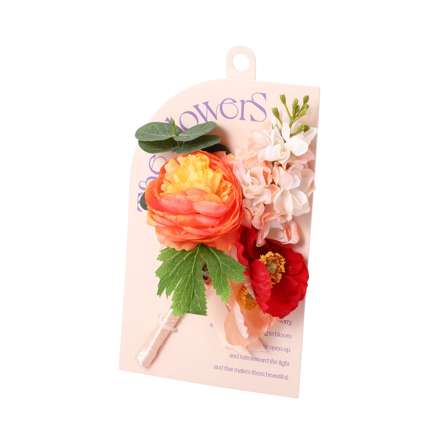 プチブーケ ラナンキュラスポピーミックス オレンジ【2025年春夏モデル】