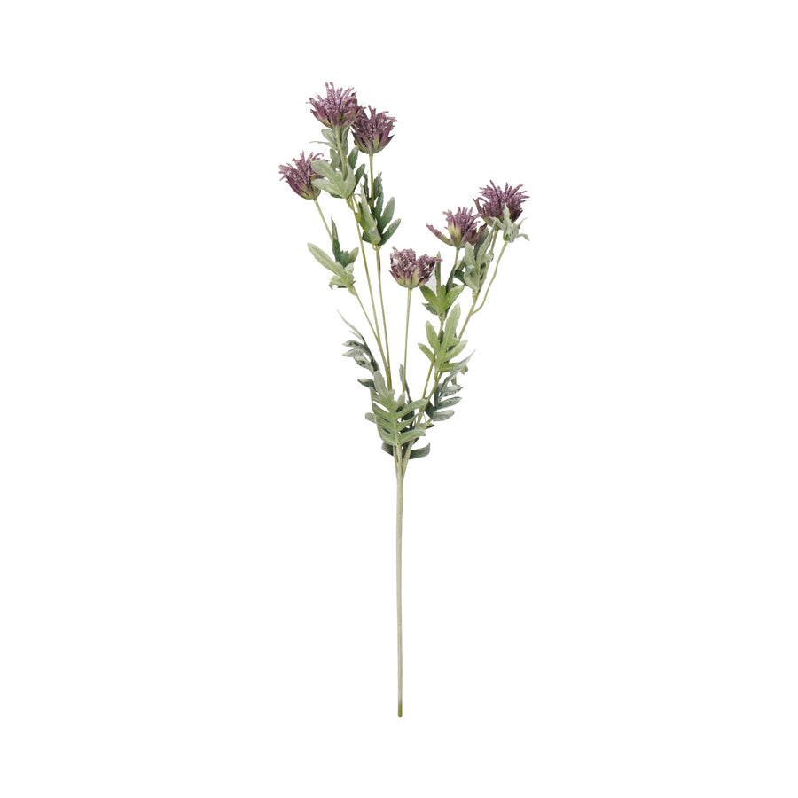 アートフラワー シスル パープル