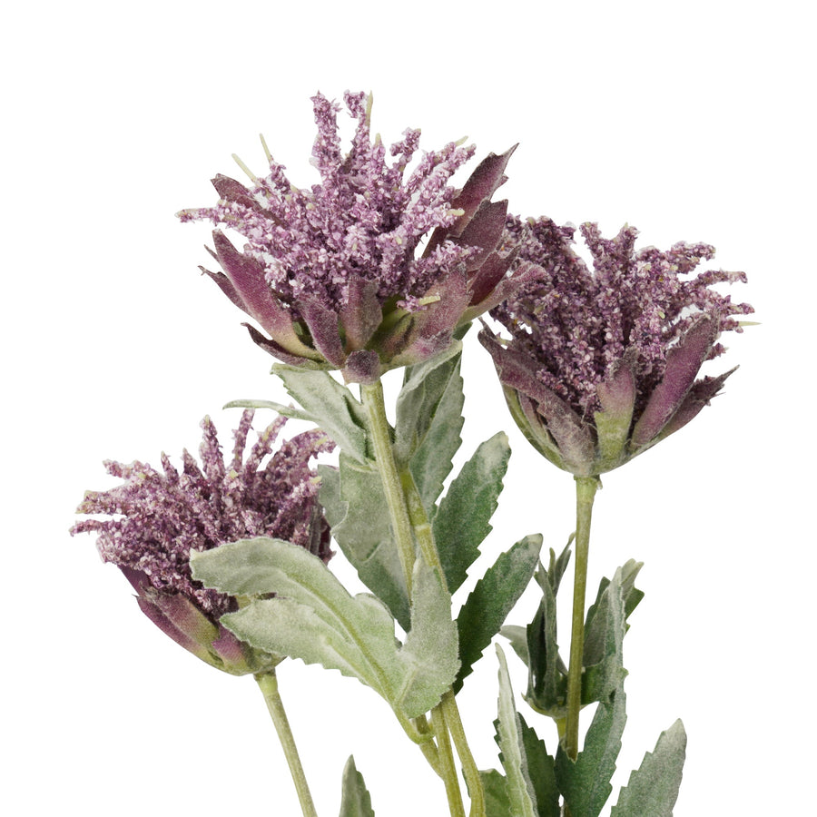 アートフラワー シスル パープル