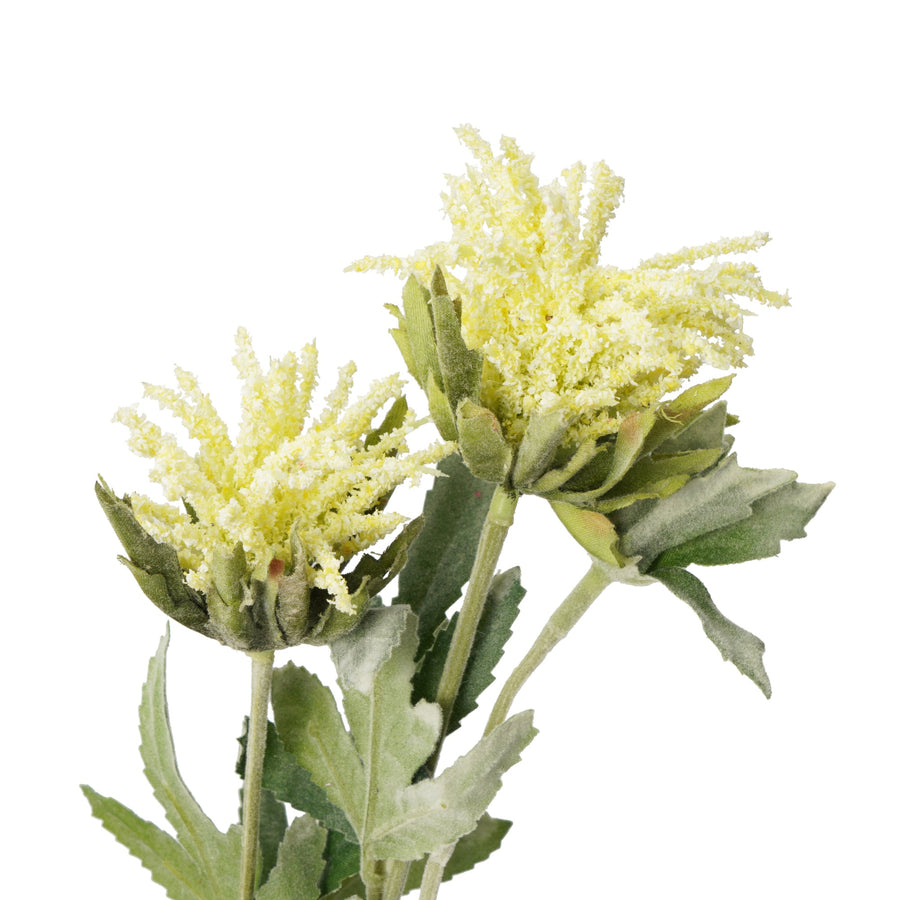 アートフラワー シスル ライトイエロー