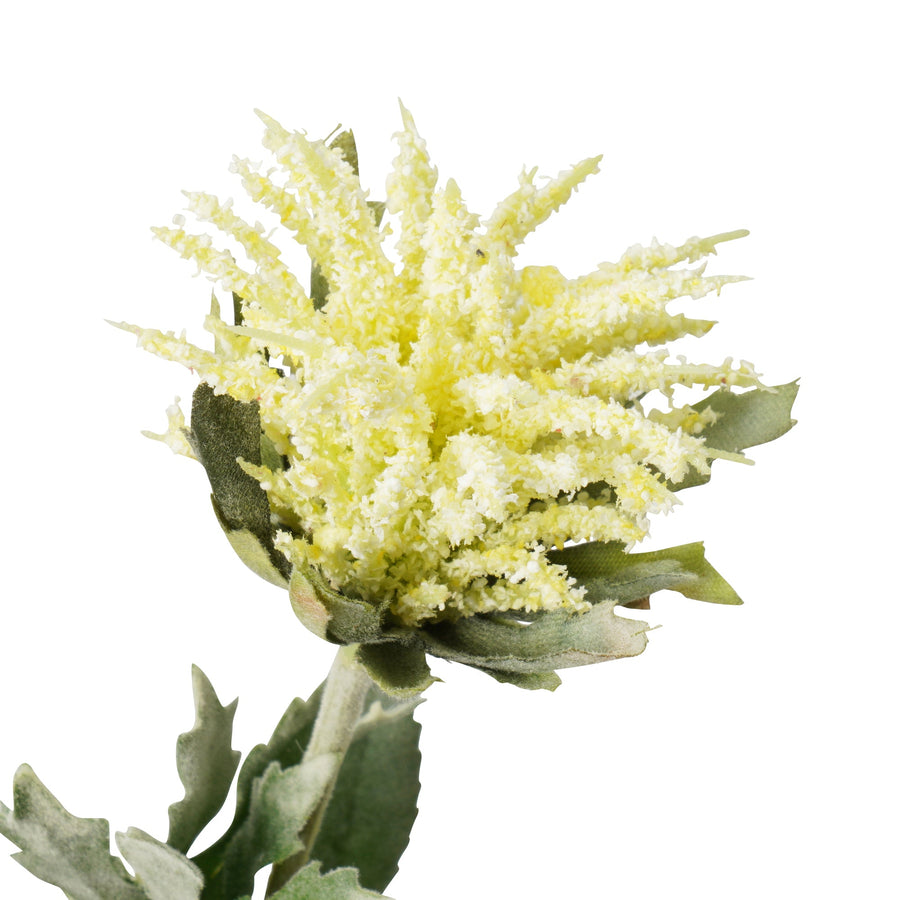 アートフラワー シスル ライトイエロー