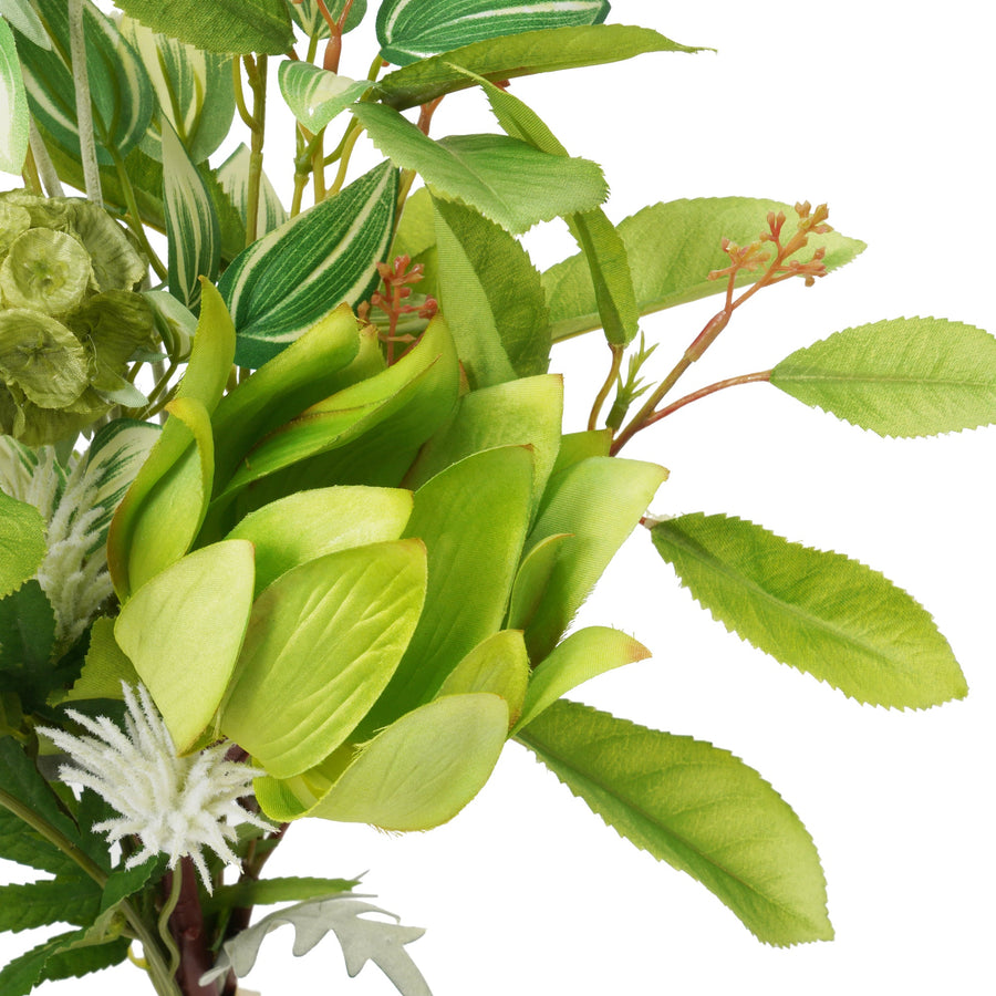 ブーケ リーフミックス イエローグリーン