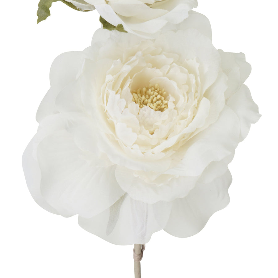アートフラワー シアー ローズ ホワイト