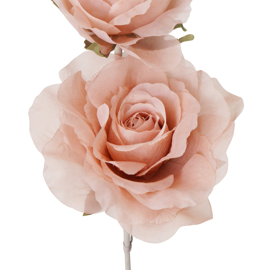アートフラワー シアー ローズ ピンク