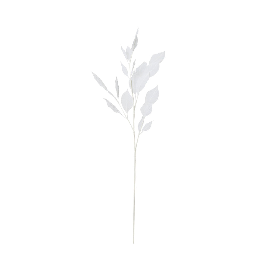 アートフラワー シアー リーフ ホワイト