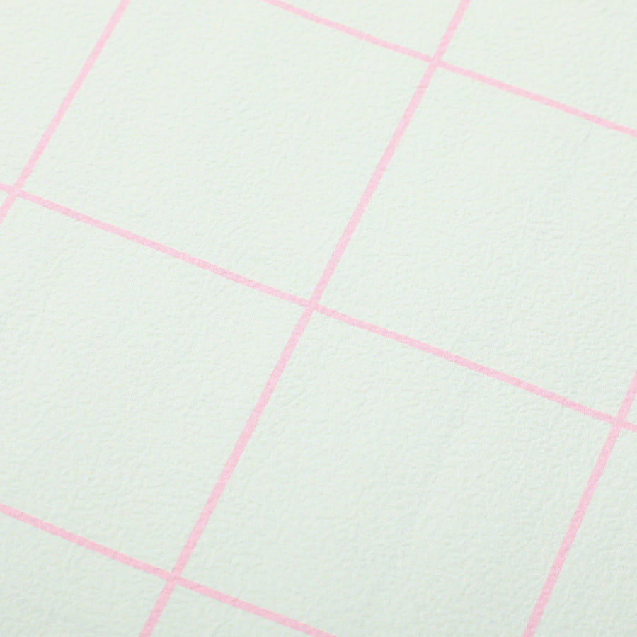 リムーバブル ウォールペーパー チェッカー ミント