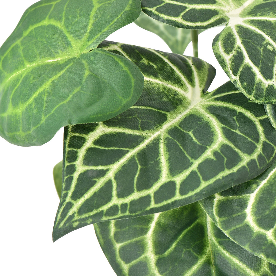 アートフラワー 斑入りモンステラブッシュ