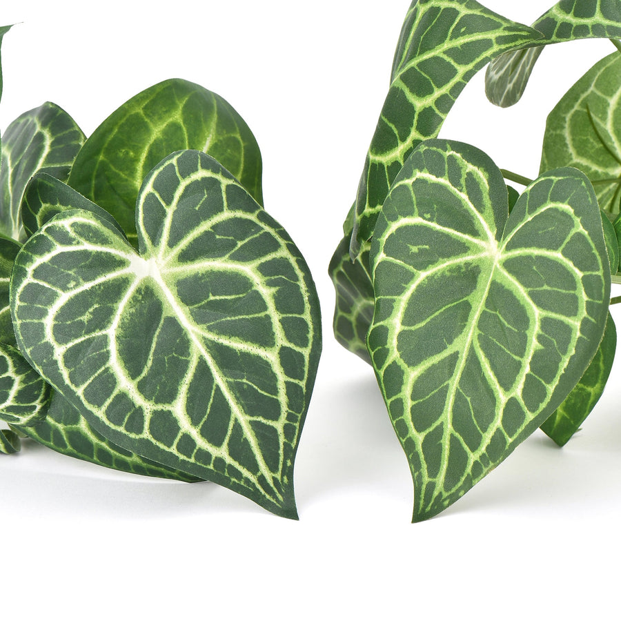 アートフラワー 斑入りモンステラブッシュ
