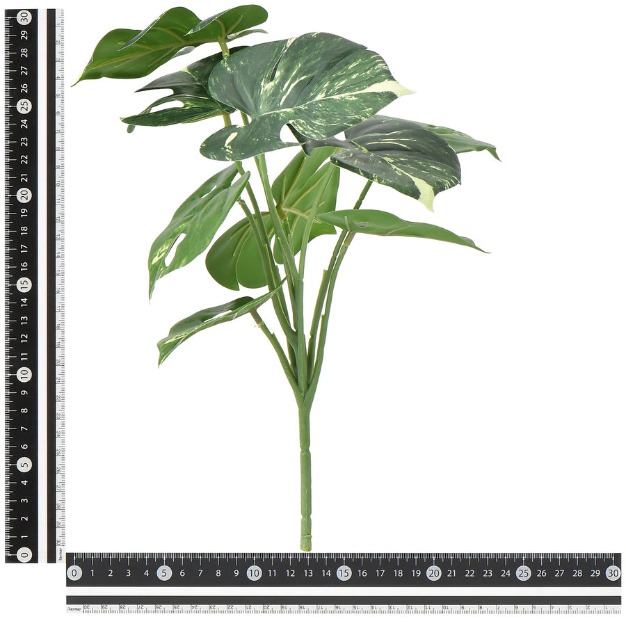 アートフラワー アンスリウムリーフブッシュ