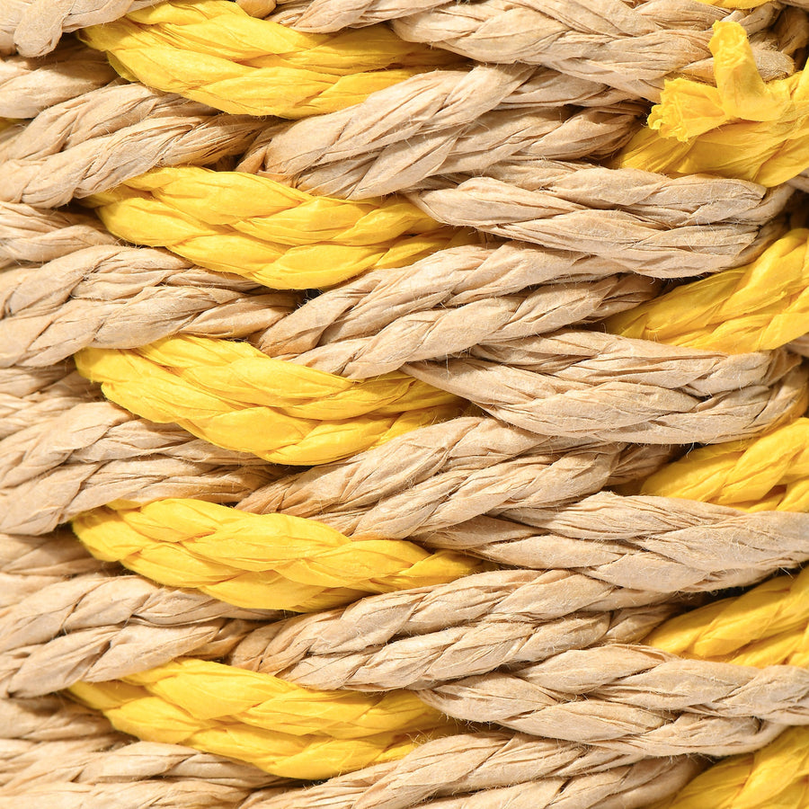 バスケット ベース オブジェ イエロー