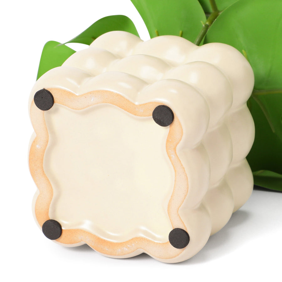 ポット付きアートグリーン モンステラ