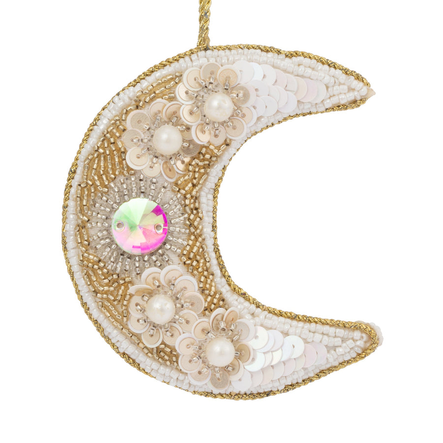 ビーズオーナメント ムーン