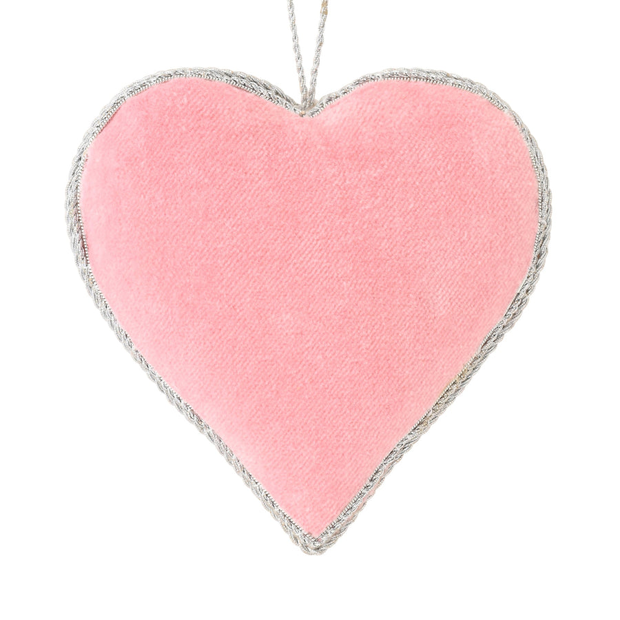 ビーズオーナメント ハート ピンク