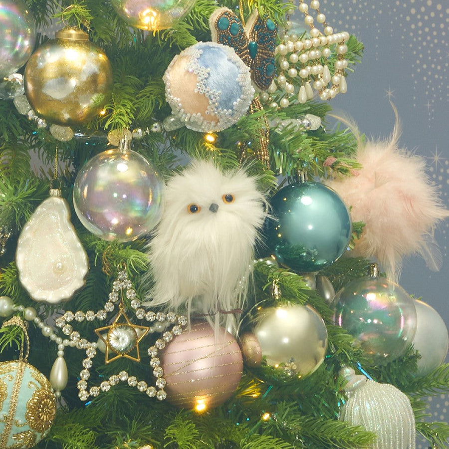 フェザーオーナメント フクロウ