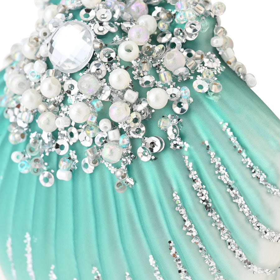 ガラスオーナメント シェル