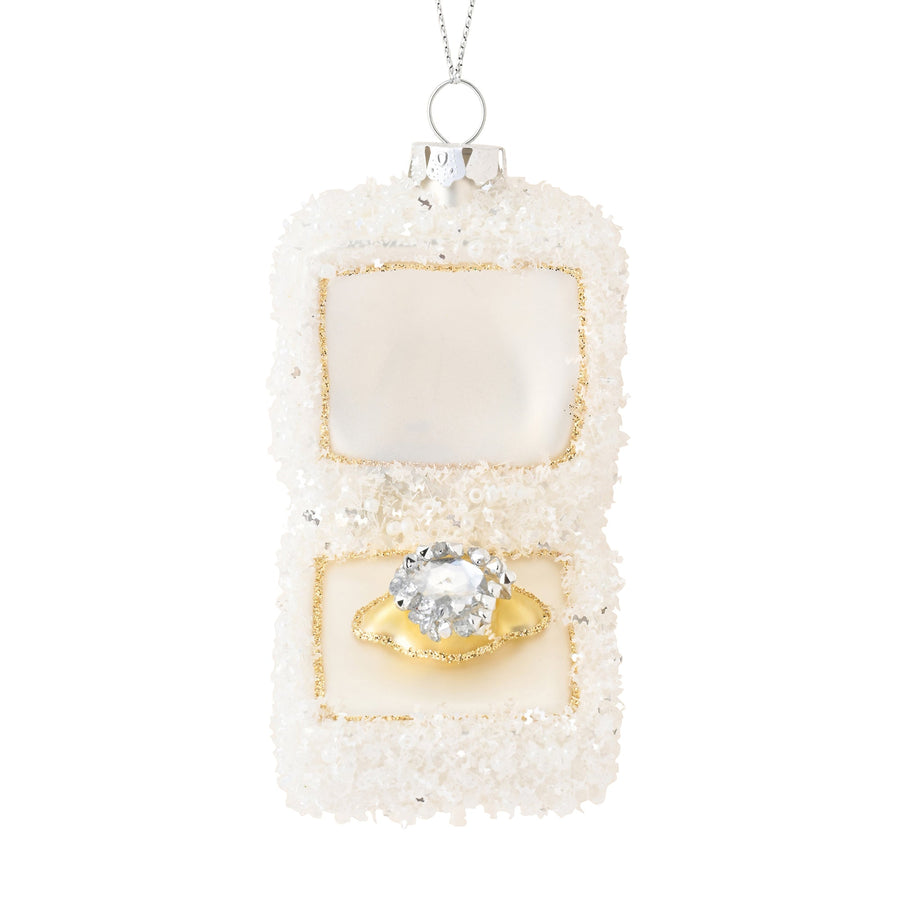 ガラスオーナメント 指輪