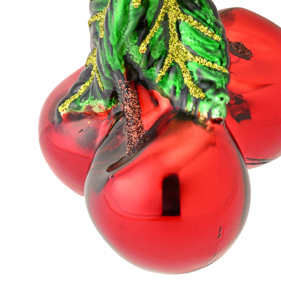 ガラスオーナメント さくらんぼ