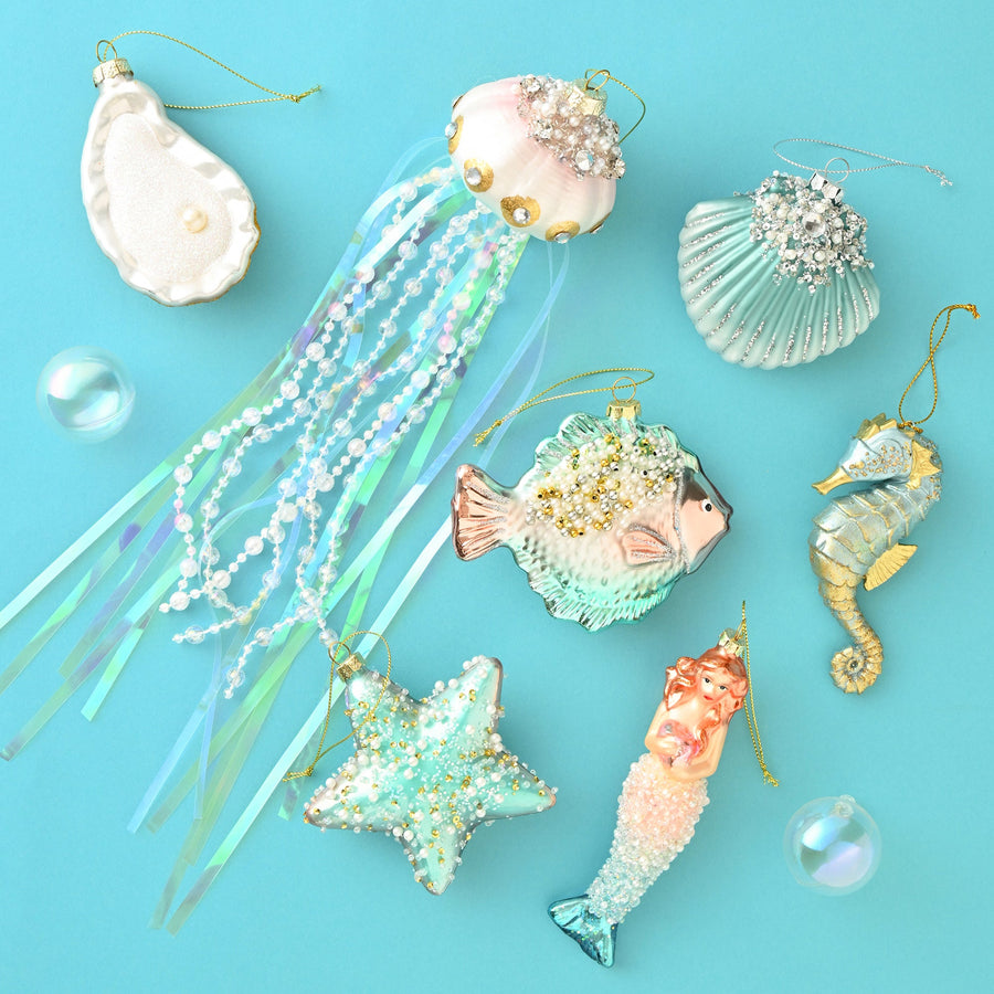 ガラスオーナメント クラゲ