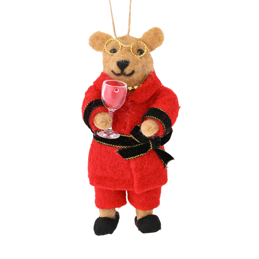 ファブリックオーナメント リッチベア