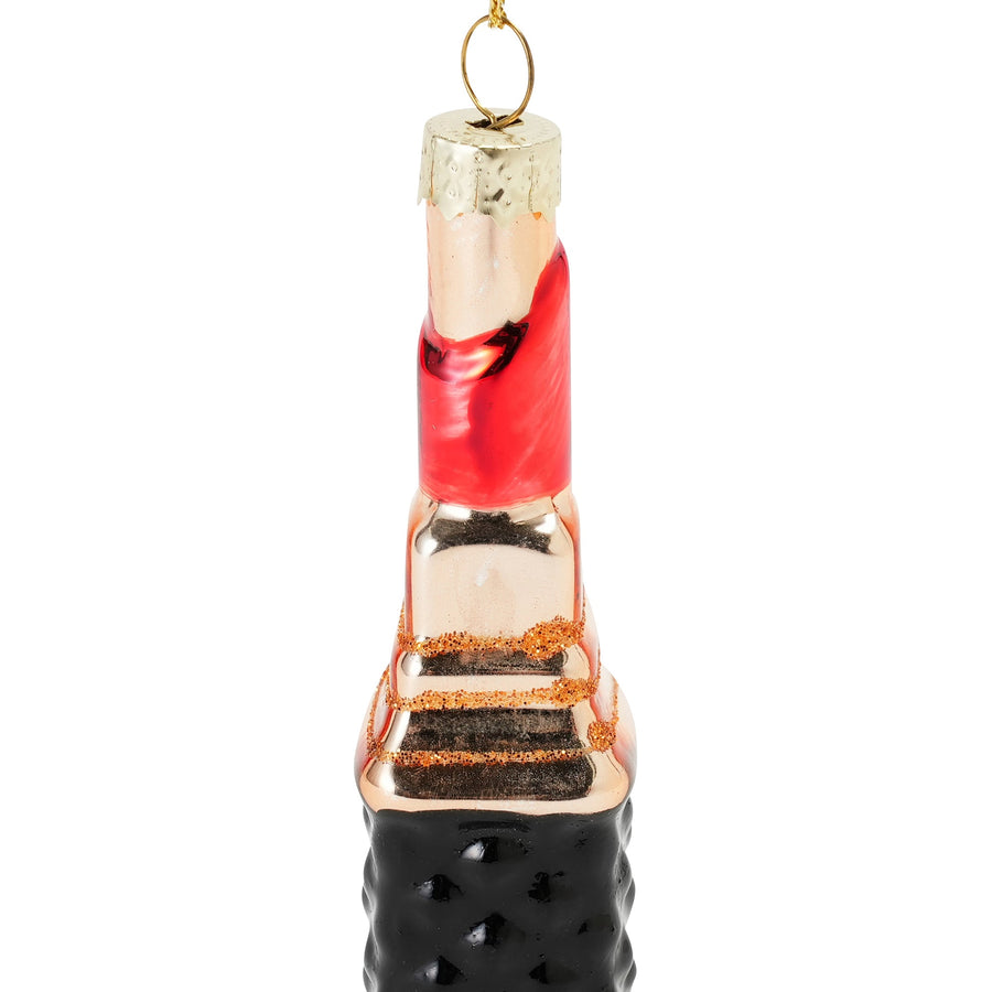 ガラスオーナメント 口紅